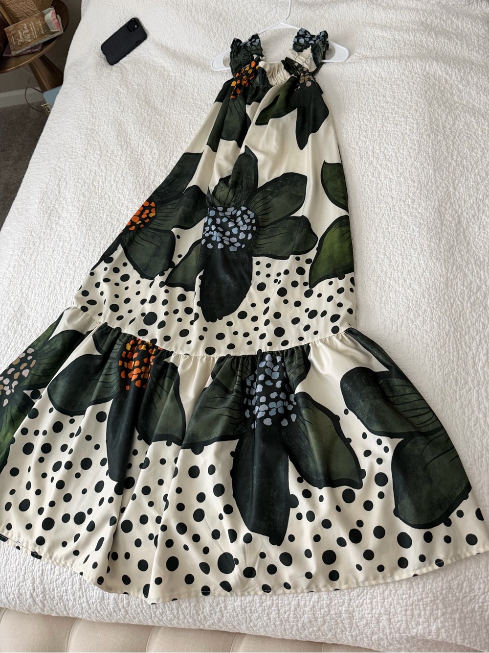 Floral maxi dress